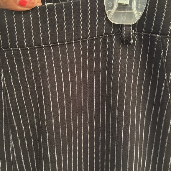 Betabrand Pinstripe Dress Pants Yoga Pants. Size large - Picture 4 of 7